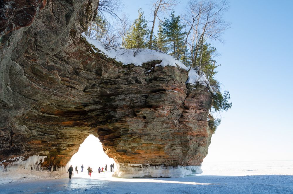 Apostle Islands National Lakeshore Ice Caves