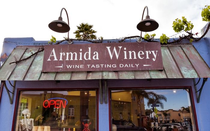 Exterior of Armida Winery