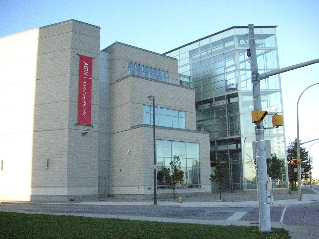 Exterior of the Art Gallery of Windsor