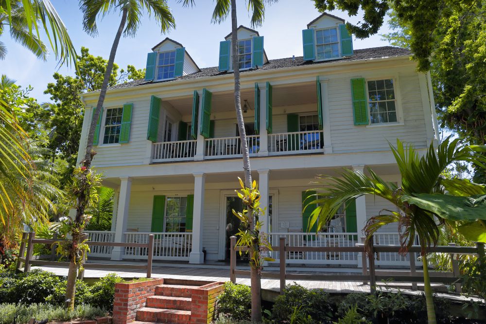 Facade of Audubon House & Tropical Gardens
