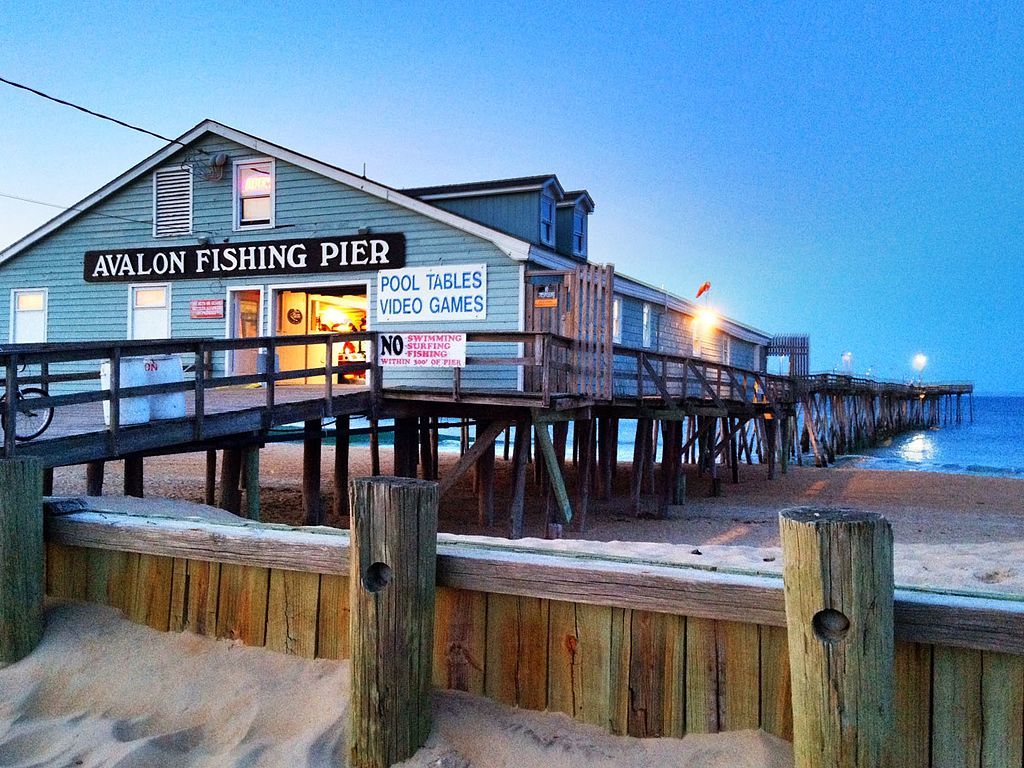 Outside view of Avalon Fishing Pier
