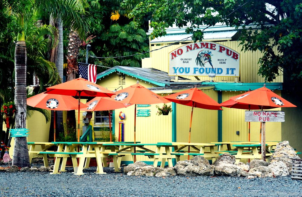 Exterior of No Name Pub at No Name Key