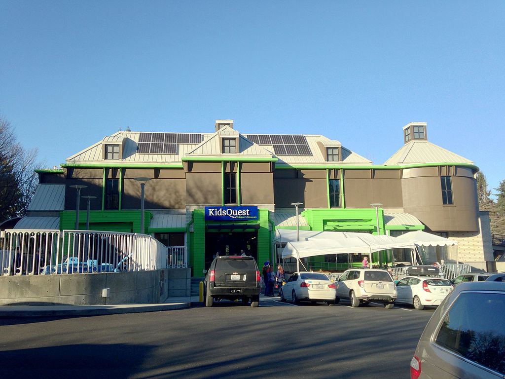 Exterior of Kidsquest Children's Museum
