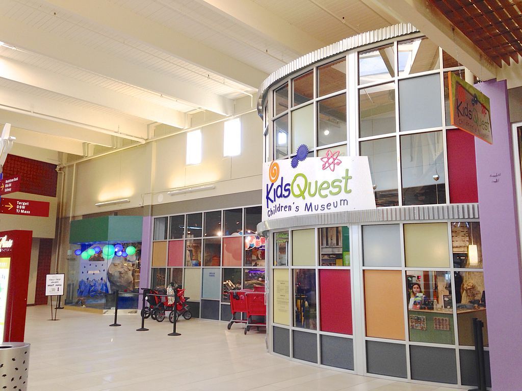 Lobby of Kidsquest Children's Museum