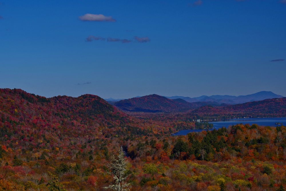 Scenic view from the Bald Mountain