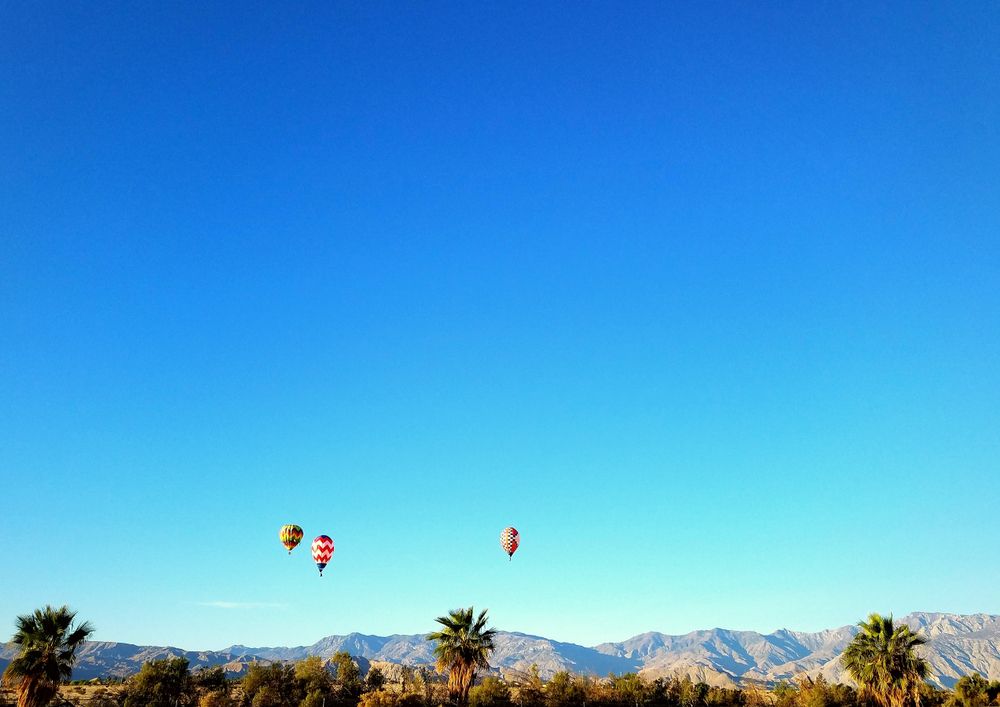 Hot Air Balloon in Coachella valley