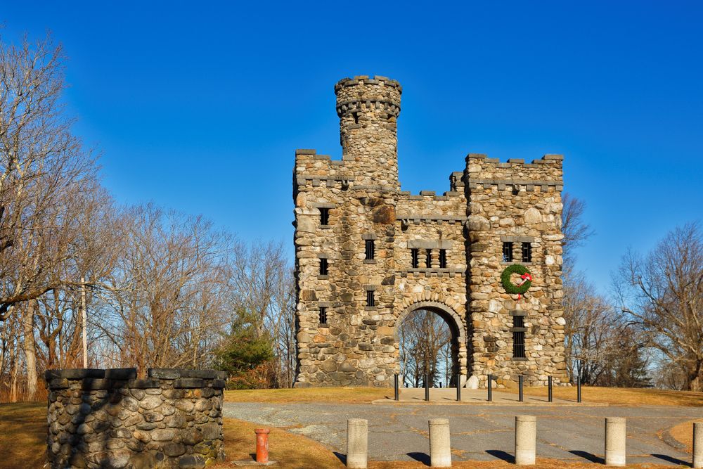 Daytime view of Bancroft Tower