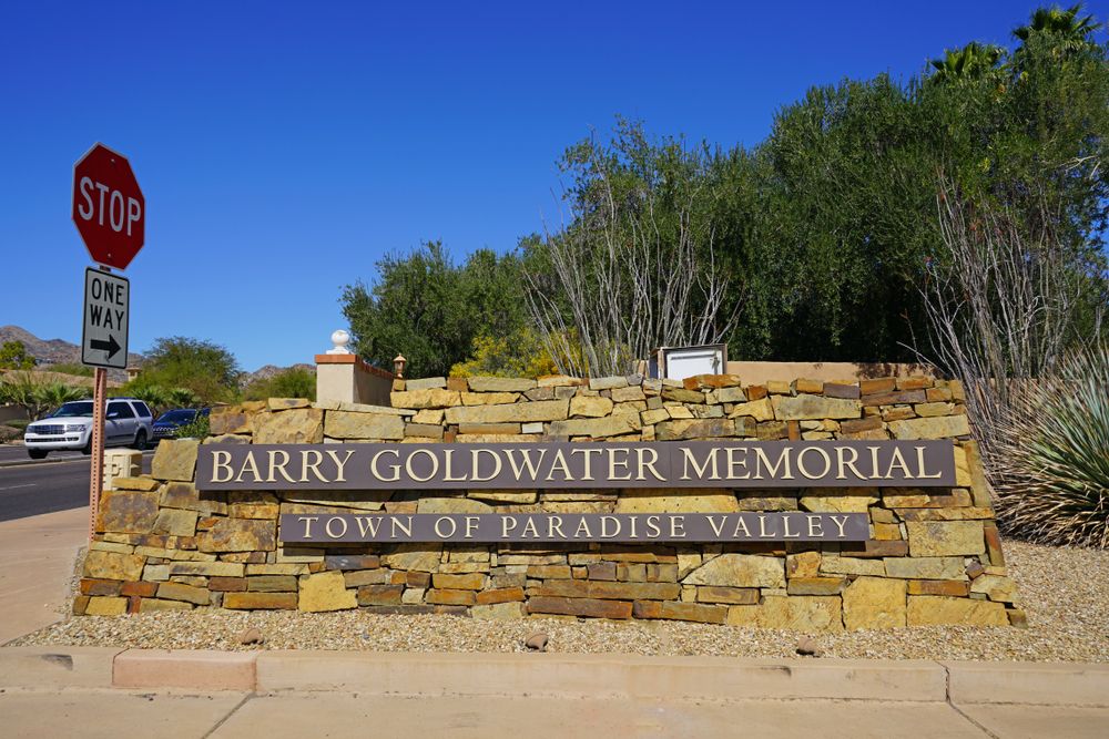 View of Barry Goldwater Memorial