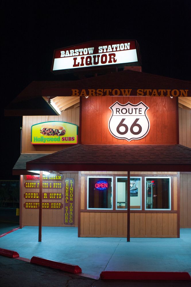 Liquor corner of Barstow Station
