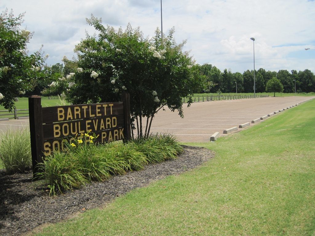 View of Bartlett Boulevard Soccer Park