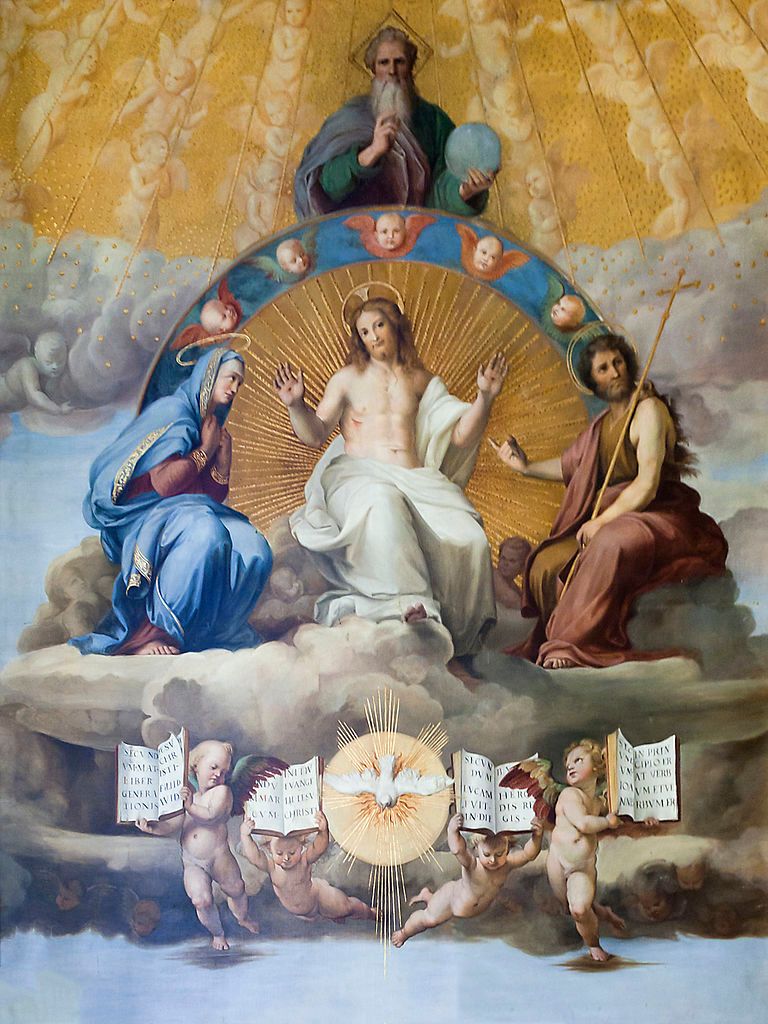 Painting at Basilica of Sacred Jesus