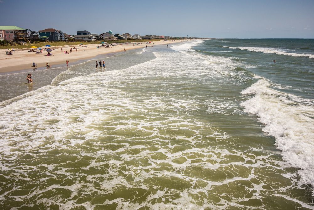 Beach in Oak Island