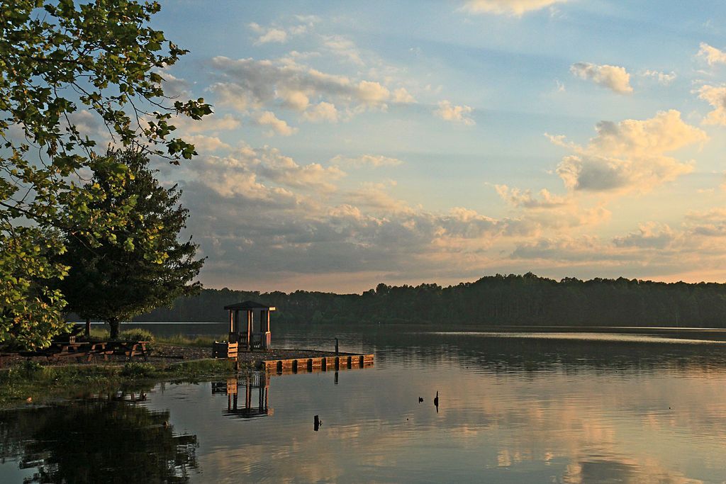View of the Beaverdam Reservoir