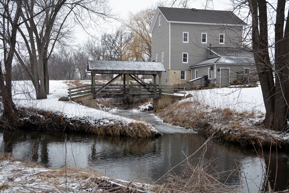 Exterior of Beckman Mill