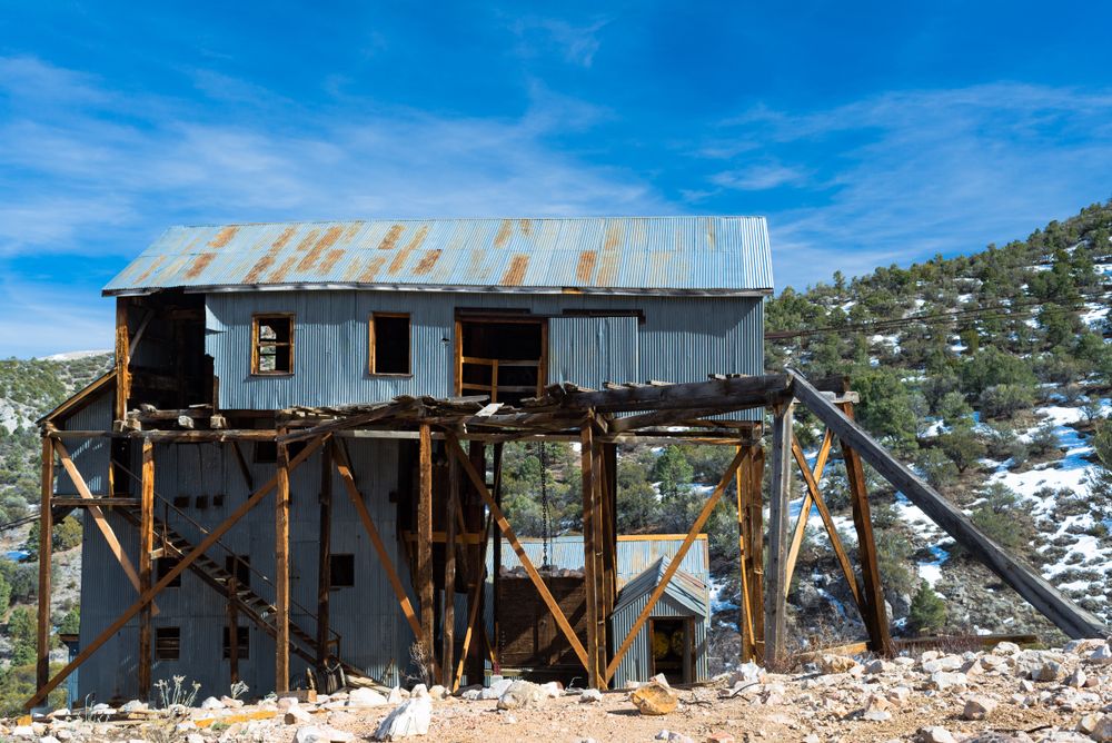 Building at Belmont, Nevada