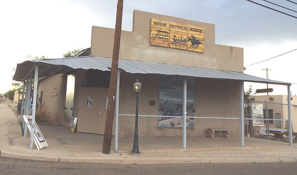 Exterior of Benson Historical Museum