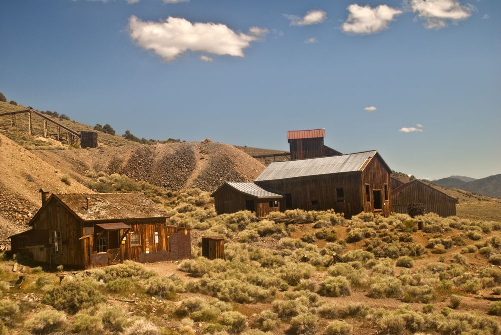 Daytime view of Berlin, Nevada