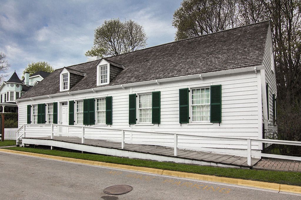 Exterior of Biddle house