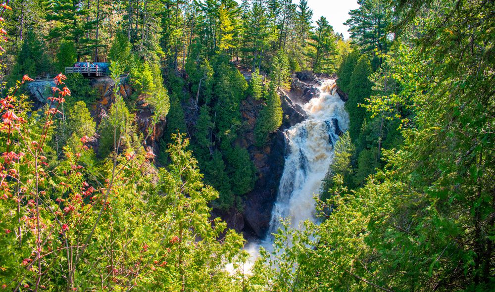 Big Manitou Falls at Pattison State Park