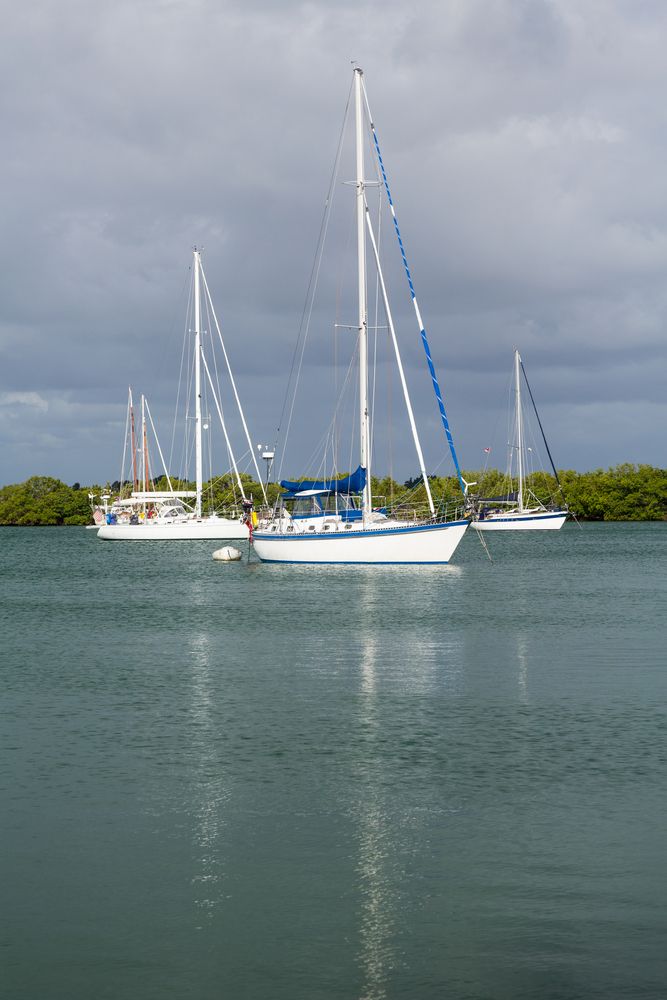 Boats at Bill Baggs Cape Florida State Park