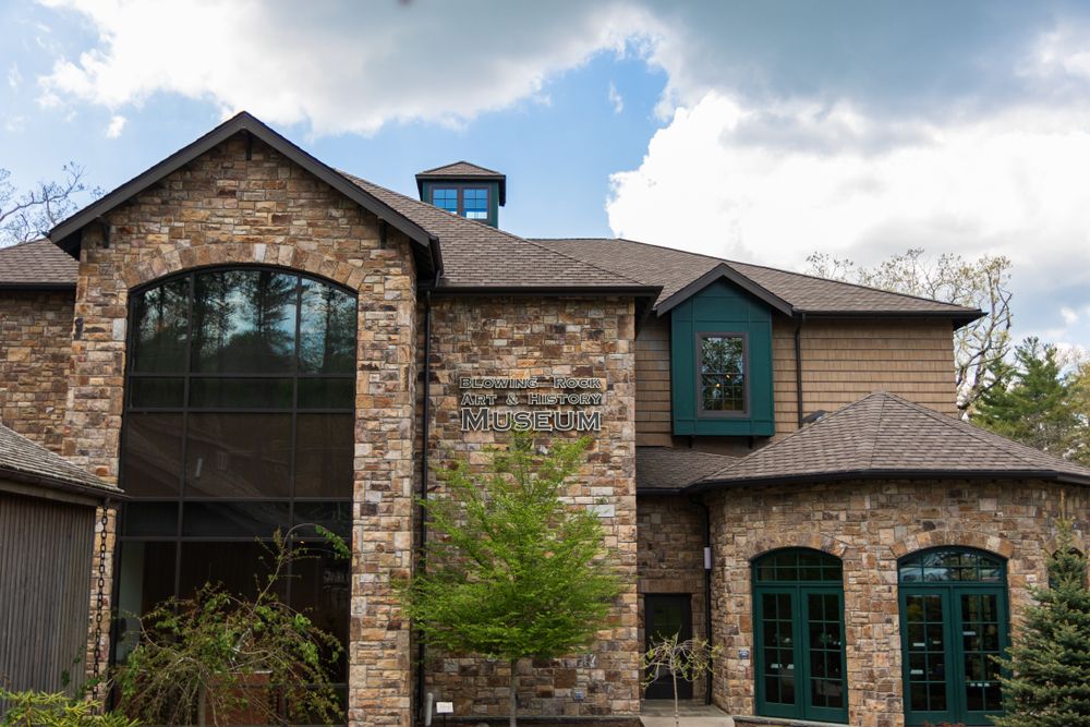 Exterior of Blowing Rock Art and History Museum