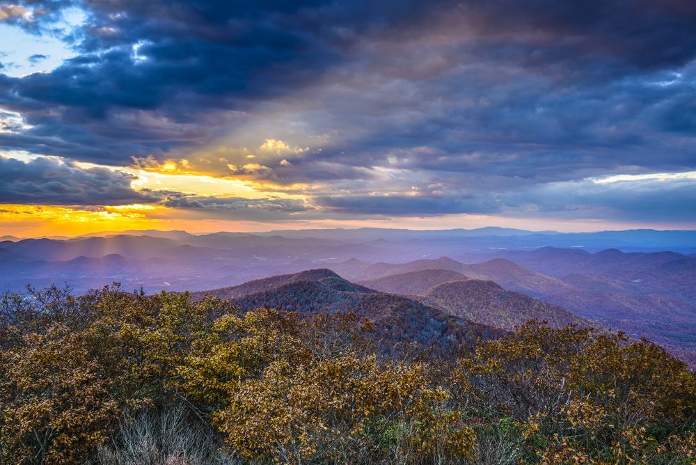 The Blue Ridge Mountains