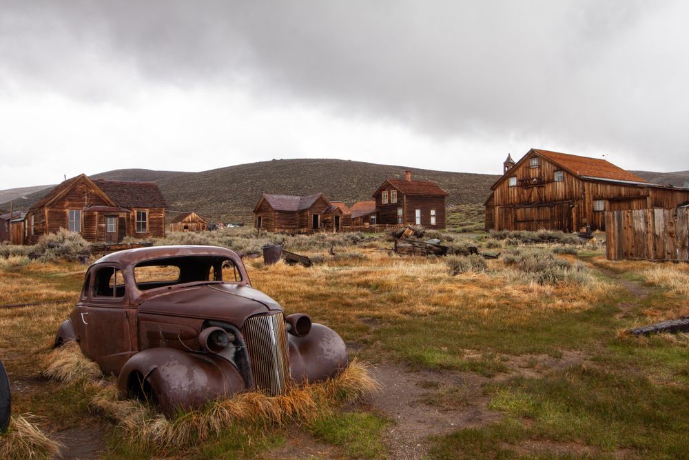 View of Bodie, California
