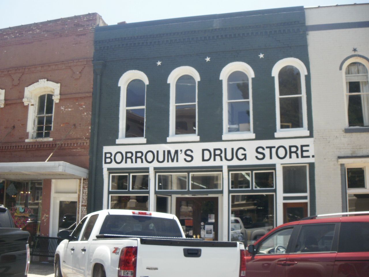 Historic Borroum’s Drug Store and Soda Fountain in Corinth, MS
