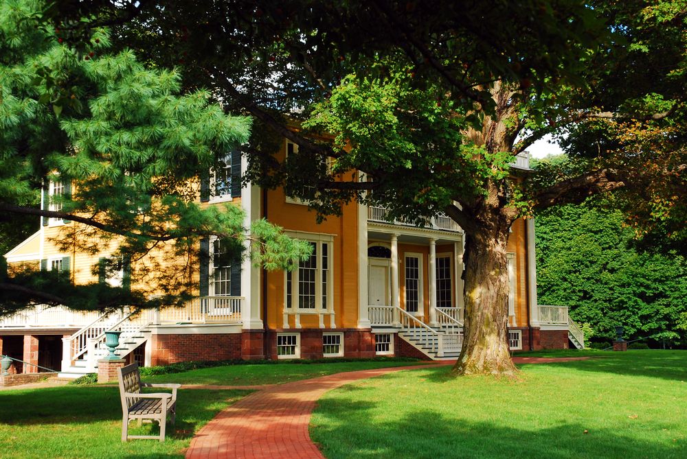 View of Boscobel House