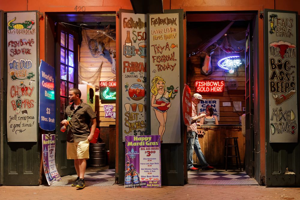 Bar at Bourbon Street