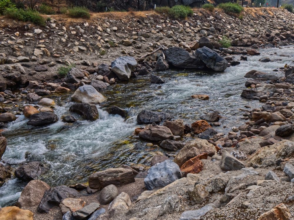 A stream passing outside the Boyden Cavern