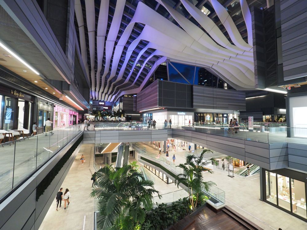 Interior of Brickell City Centre