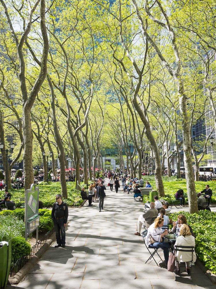 Walkway at Bryant Park