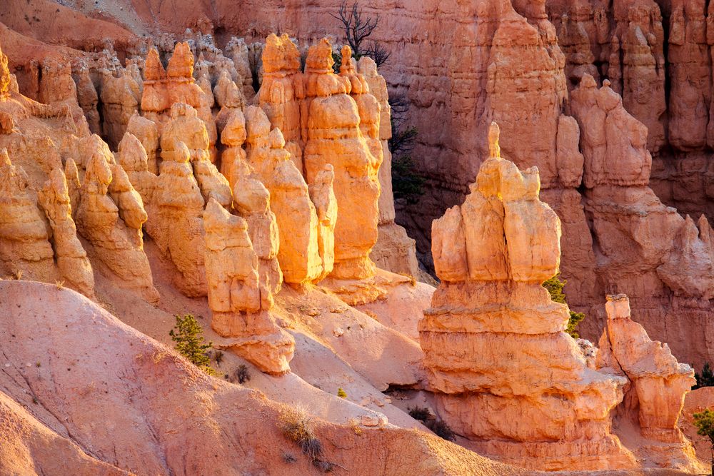 Natural rock formation at Bryce Canyon National Park