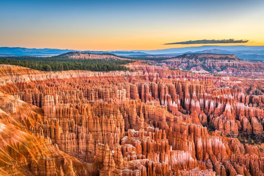 Aerial view of Bryce Amphitheater