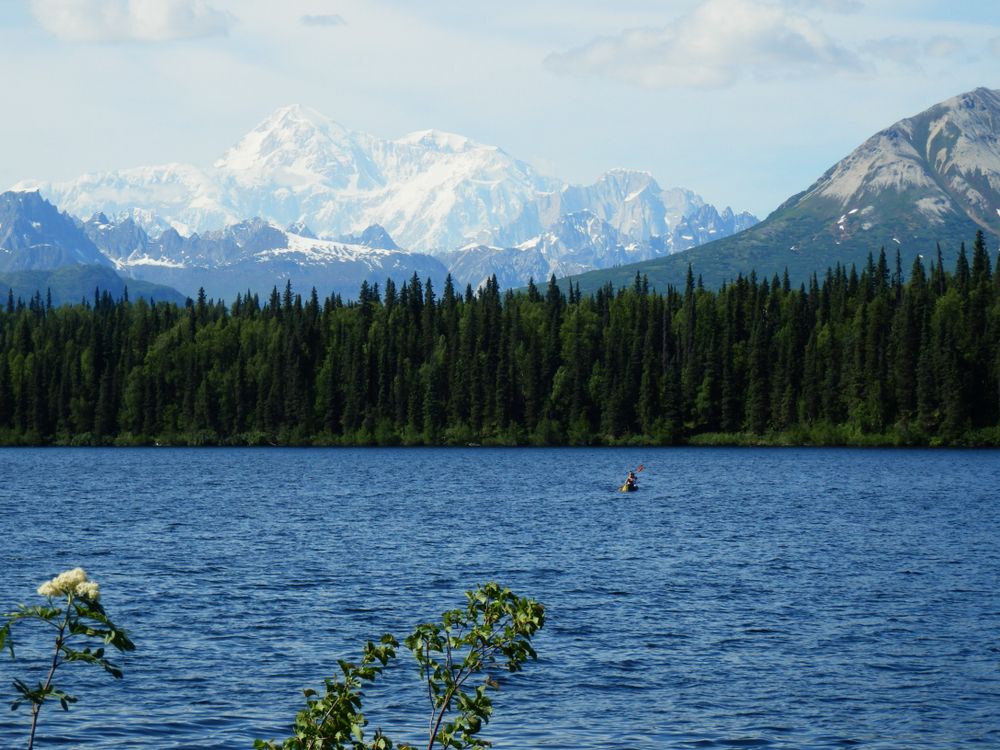 The waters of Byers Lake