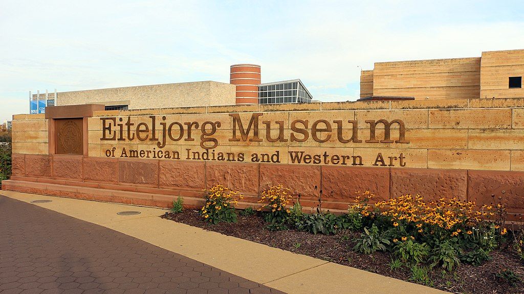 Name sign of Eiteljorg Museum of American Indians and Western Art