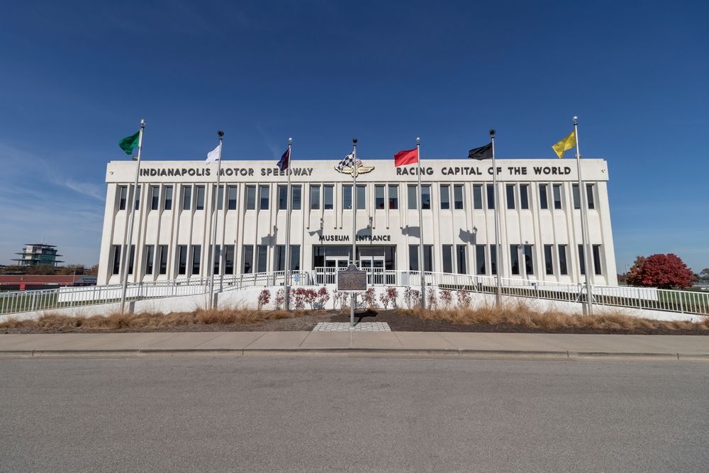 Exterior of Indianapolis Motor Speedway Museum