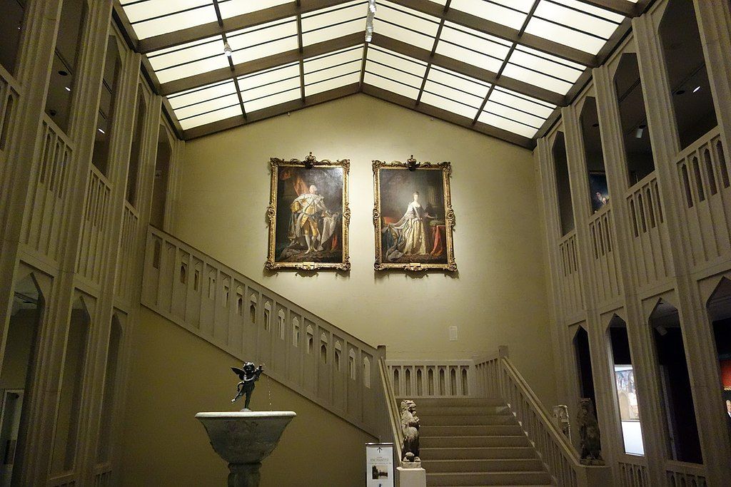 Clowes pavilion in Indianapolis Museum of Art
