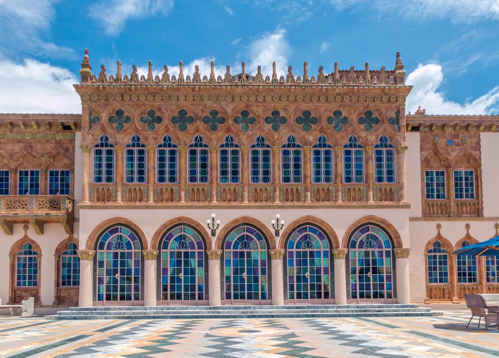 Stunning architecture of Ca' d'Zan