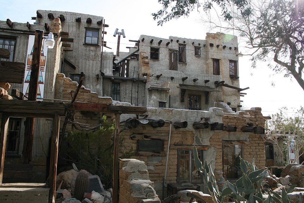 Exterior view of Cabot's Pueblo Museum