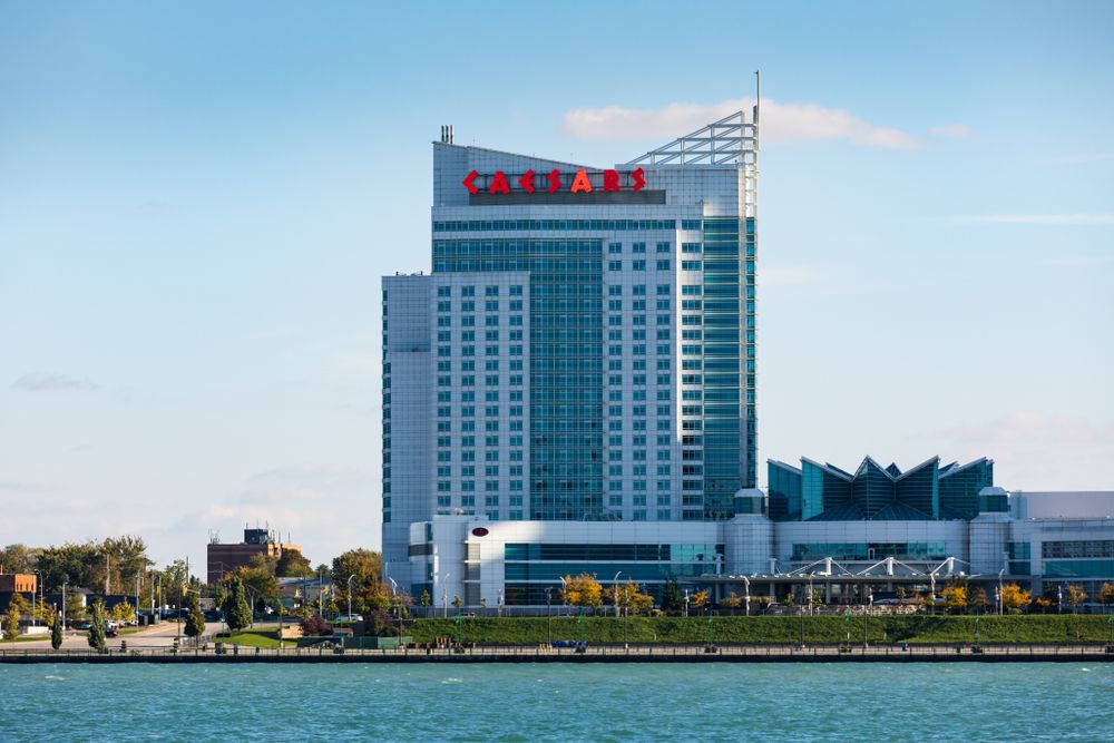 Exterior of Caesars Casino