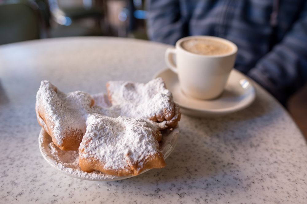 Brignets at Café du Monde