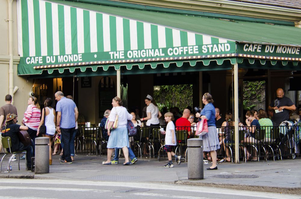 People at Café Du Monde