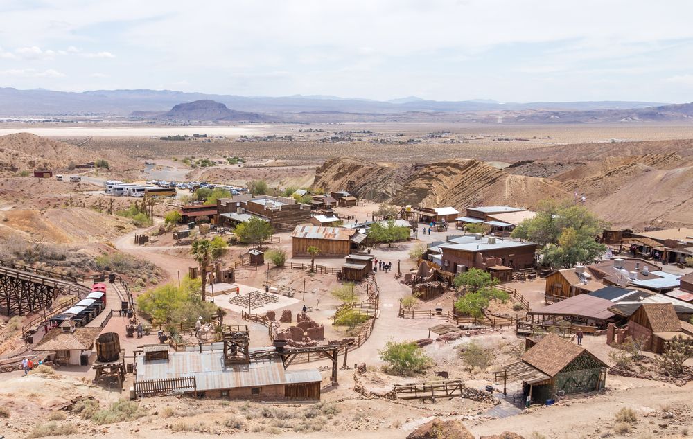 Daytime view of Calico, California