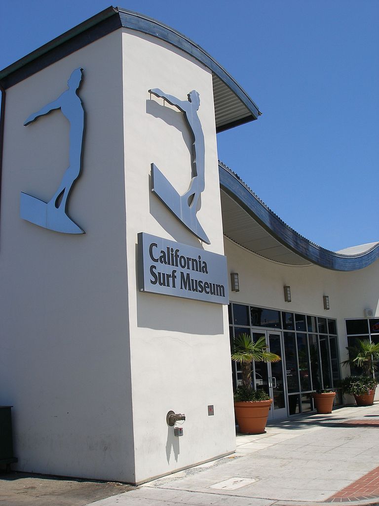 Nameboard of California Surf Museum