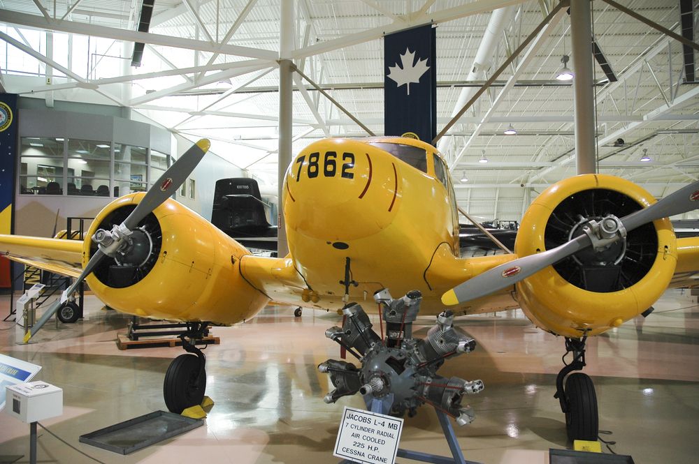 View of Canadian Warplane Heritage Museum