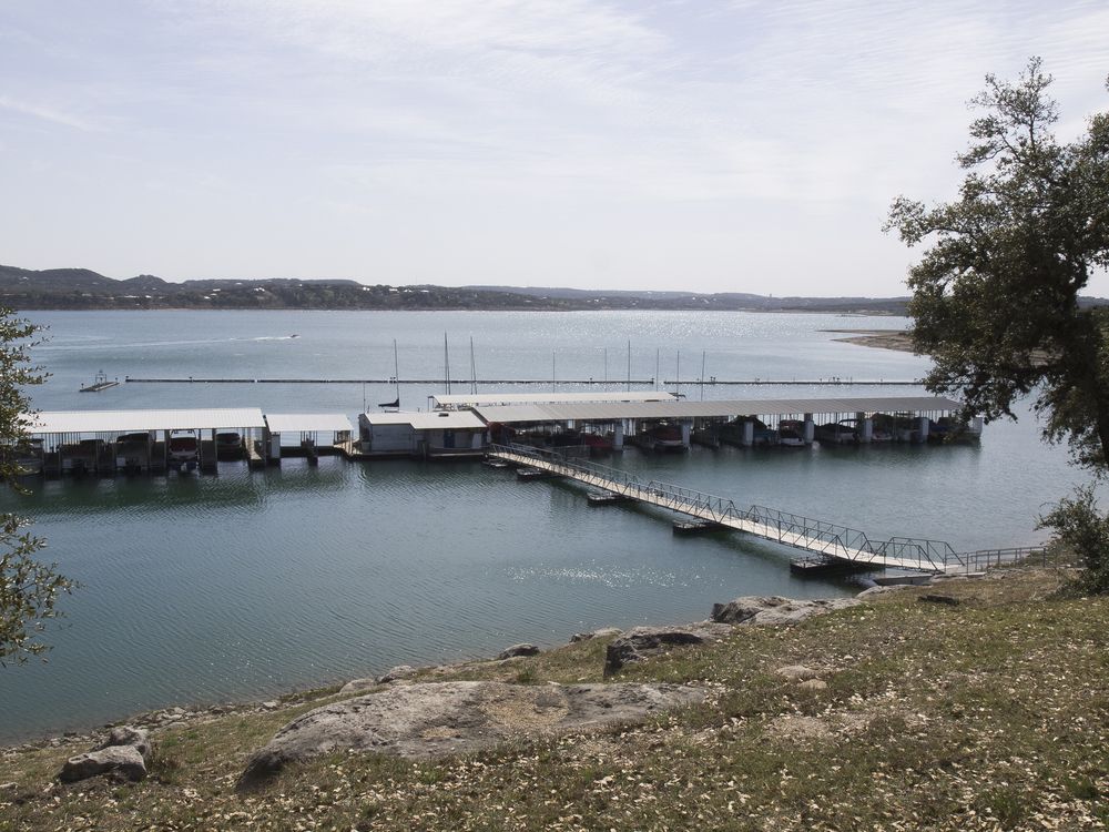 View of Canyon Lake Marina