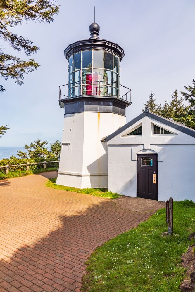 Entrance of Cape Meares Lighthouse
