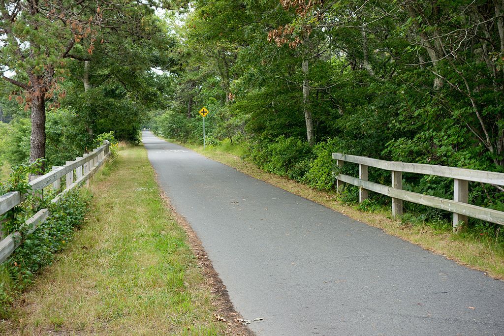 View of Cape Cod Rail Trail